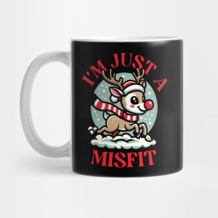 Just a Misfit Reindeer Mug